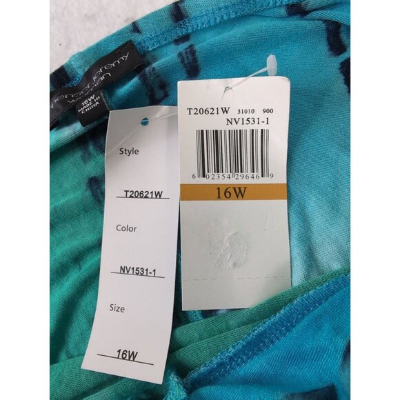 Spenser Jeremy Maxi Dress Womens 16W Tie Dye Halter Beaded Casual Boho Vacation‎ - Picture 5 of 10